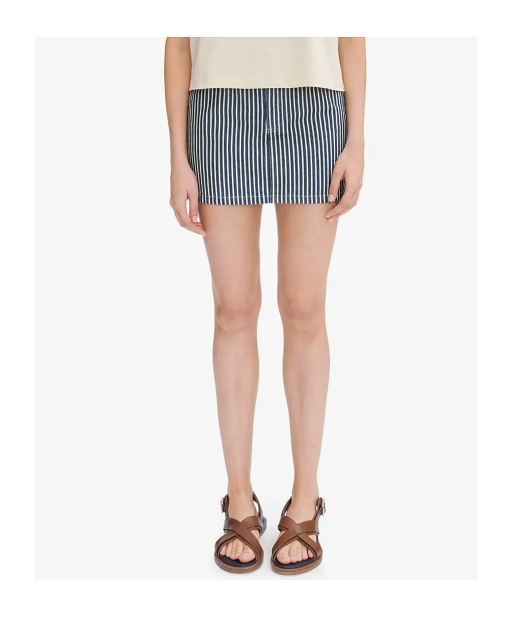 Elga Striped Mini Skirt