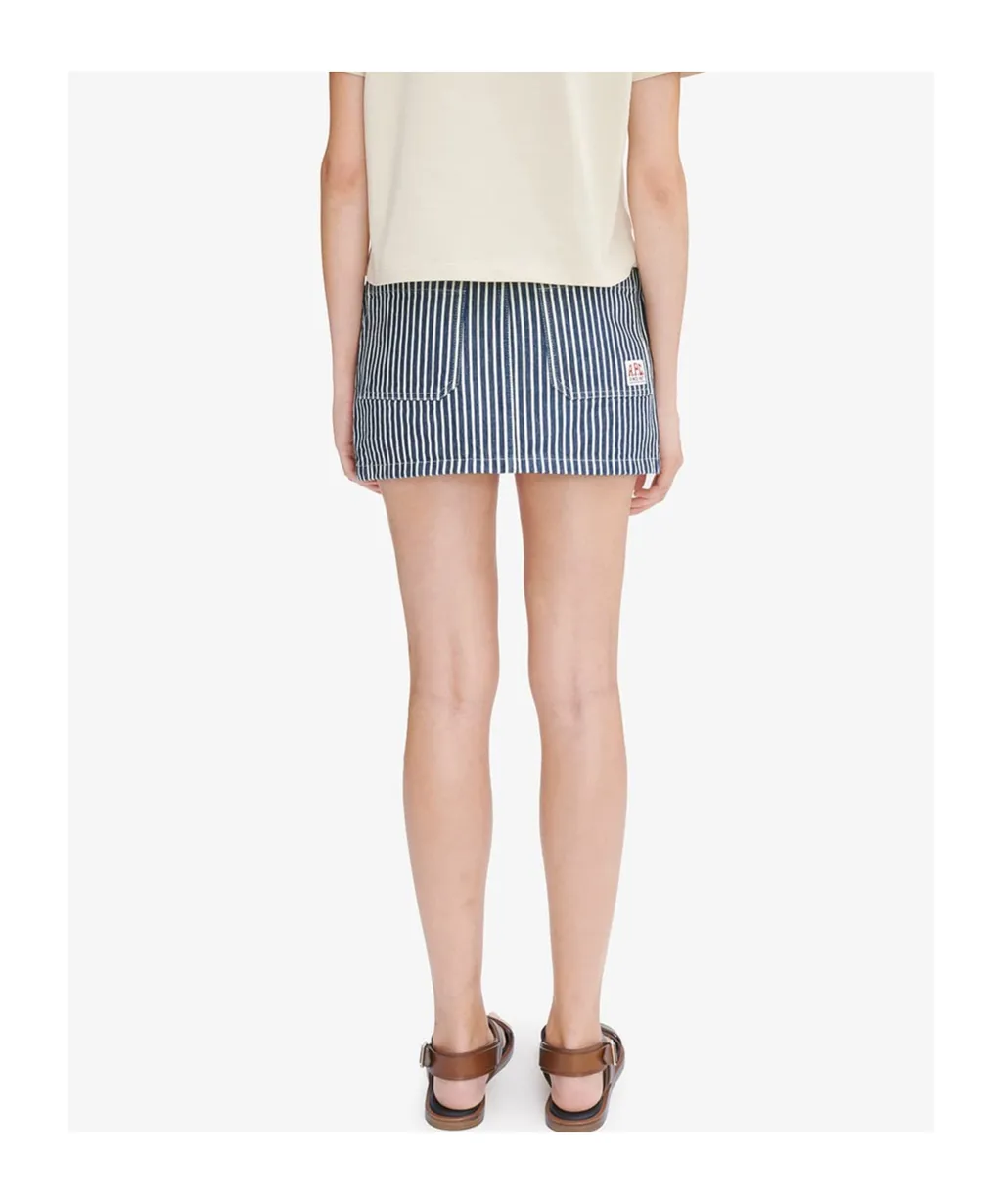 Elga Striped Mini Skirt
