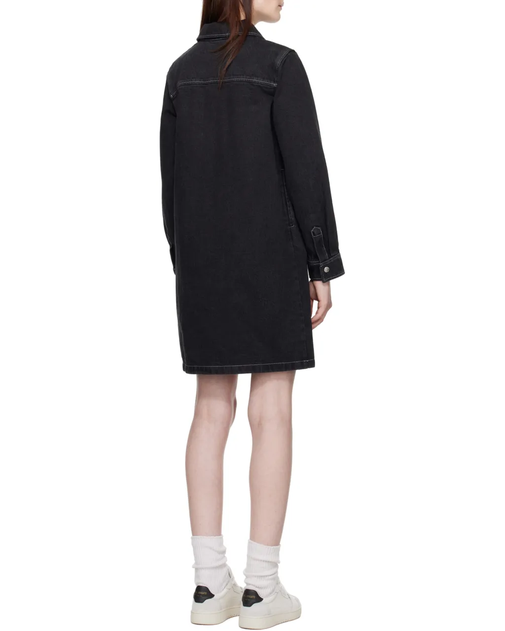 Long Sleeve Denim Dress