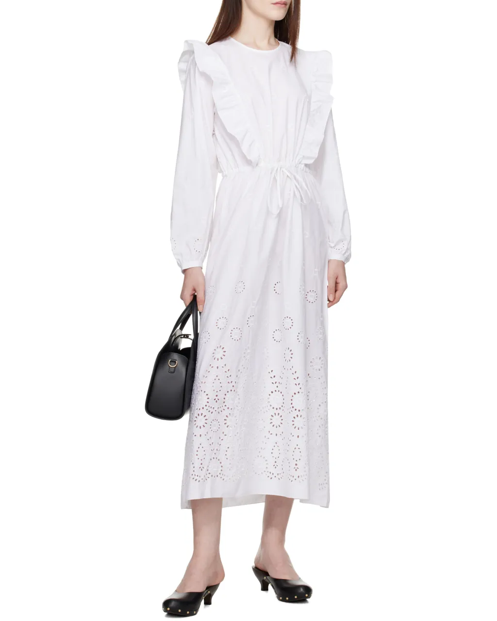 Ginger Ruffle Midi Dress