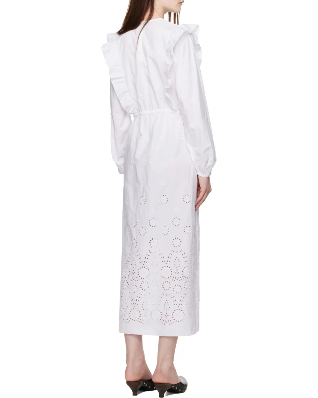 Ginger Ruffle Midi Dress