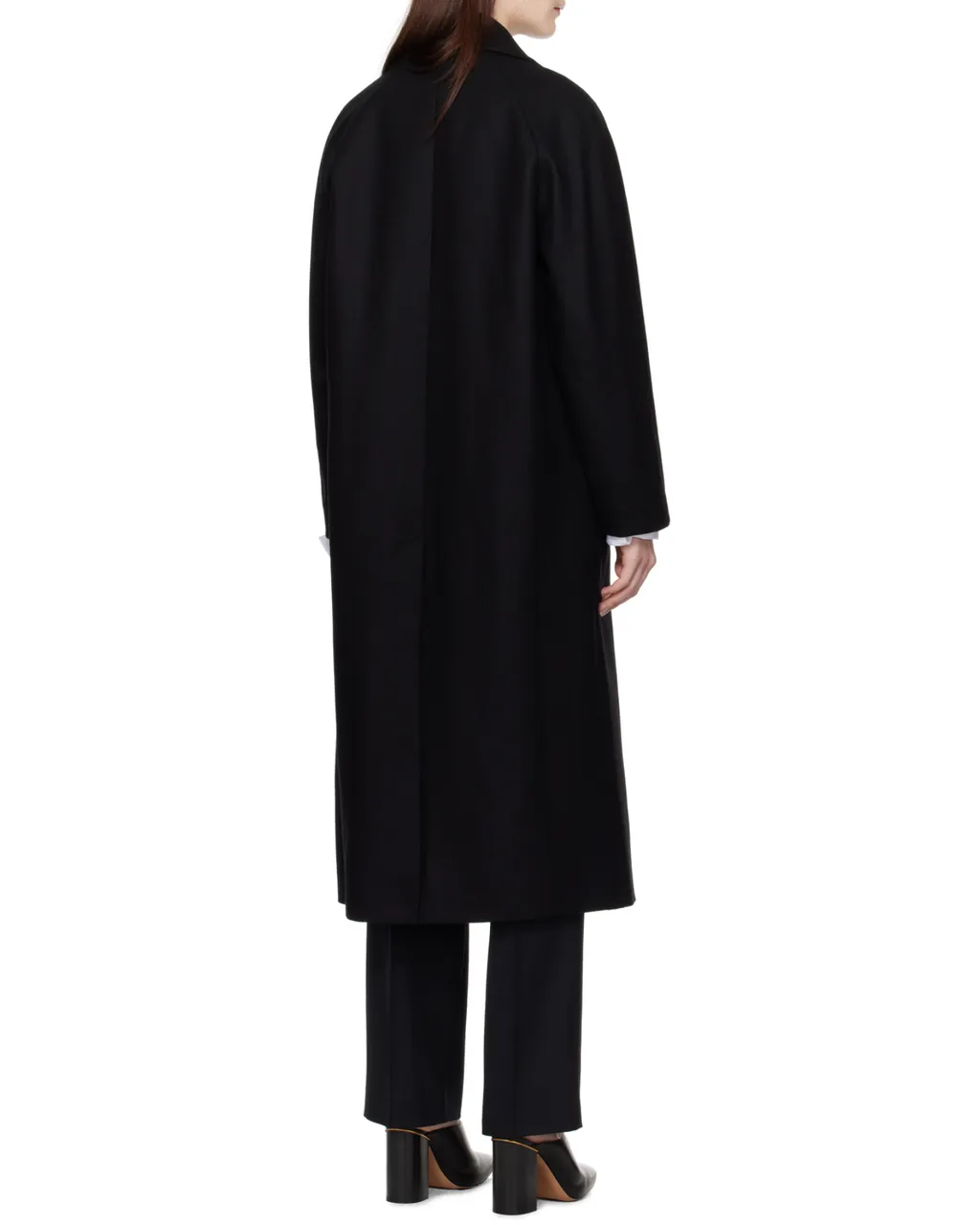 Double-Breasted Wool Coat