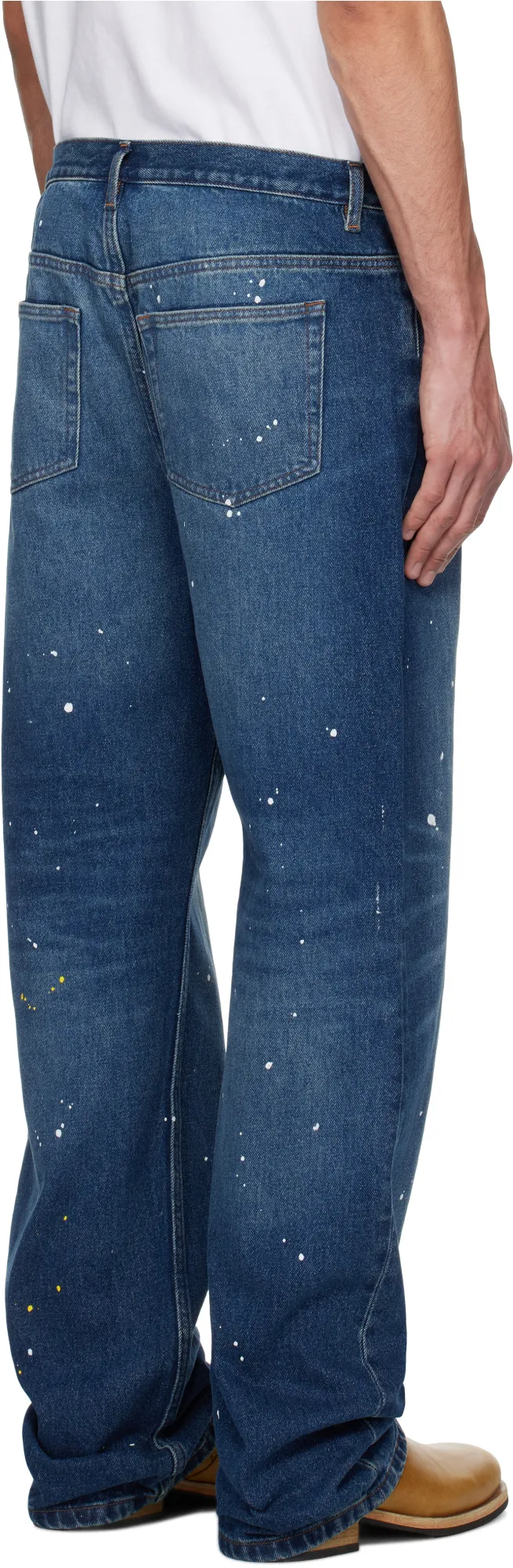Relaxed Fit Twill Jeans