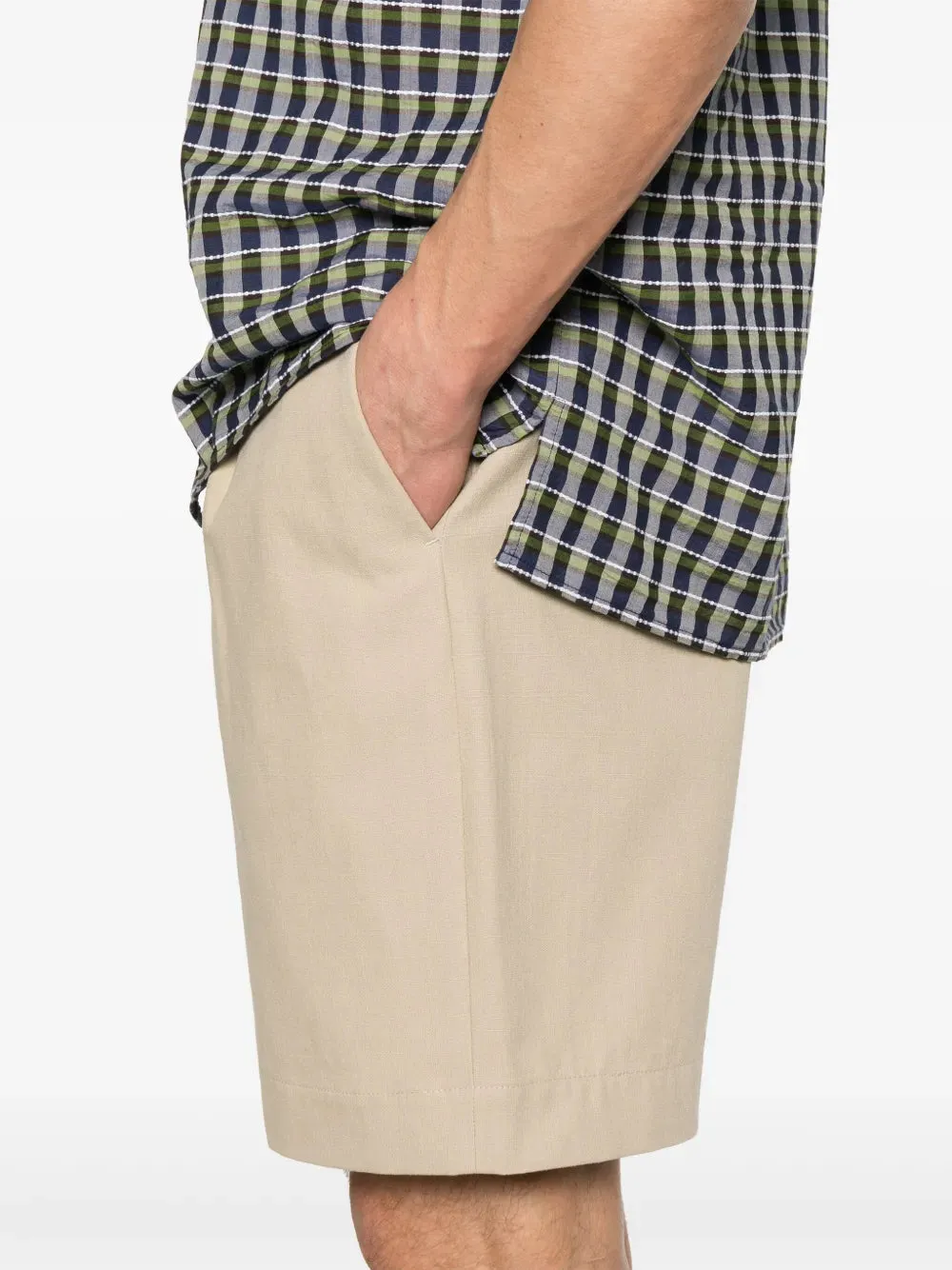 Pleat Detailed Shorts