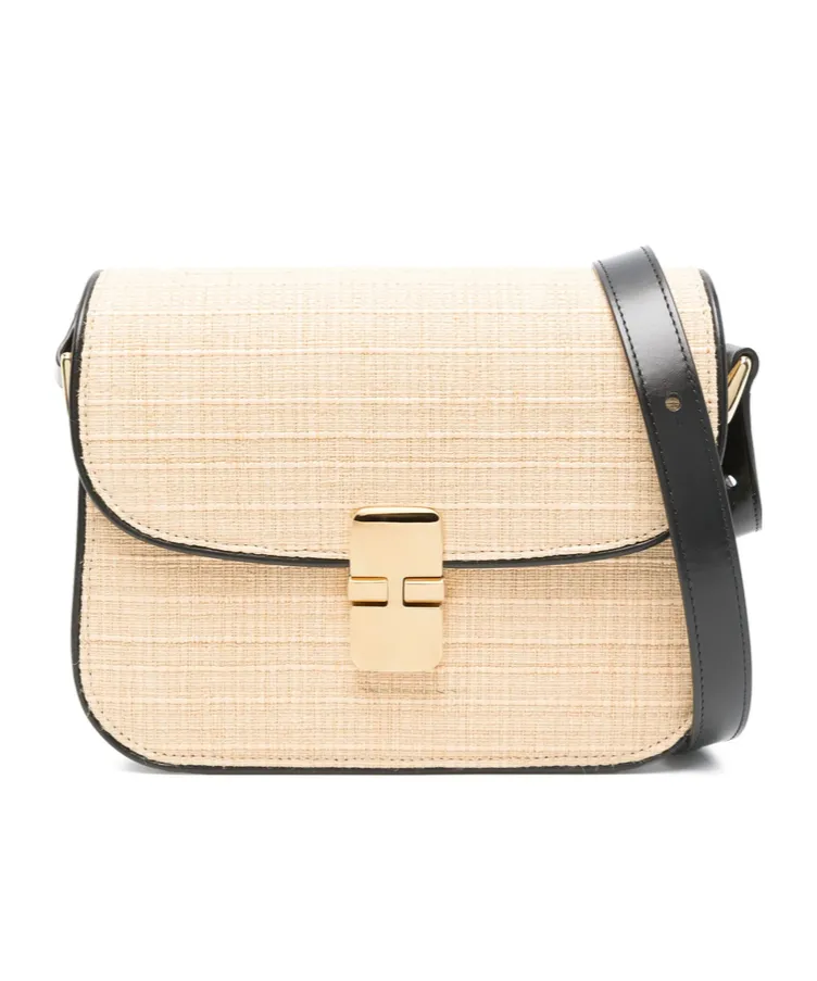 Grace Clasp Fastened Small Shoulder Bag