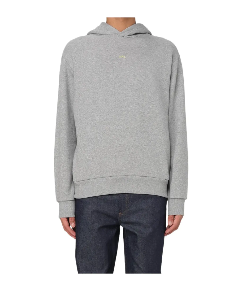 Logo Printed Straight Hem Hoodie