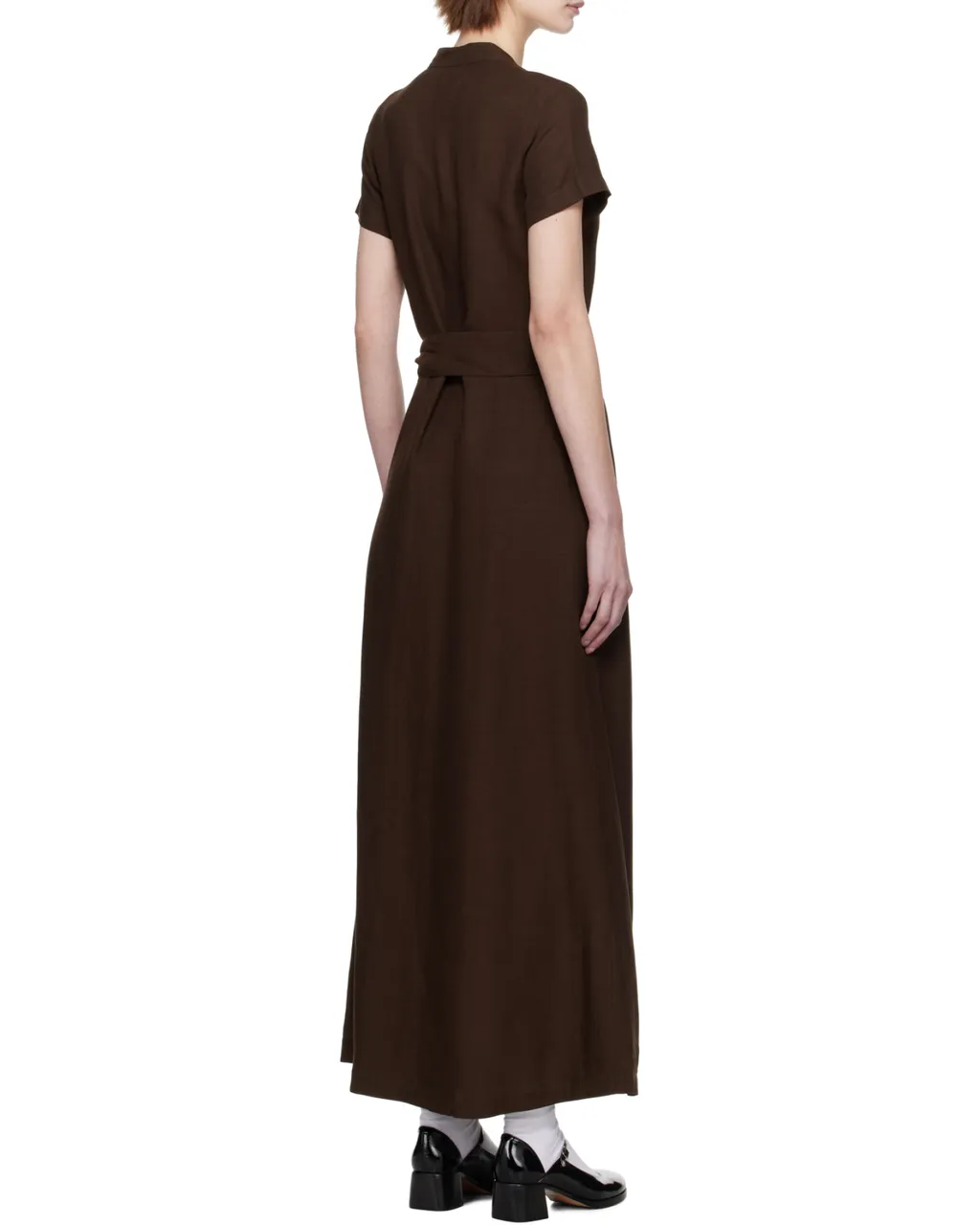 Annelie V-Neck Midi Dress