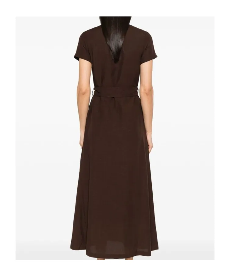 Annelie V-Neck Midi Dress