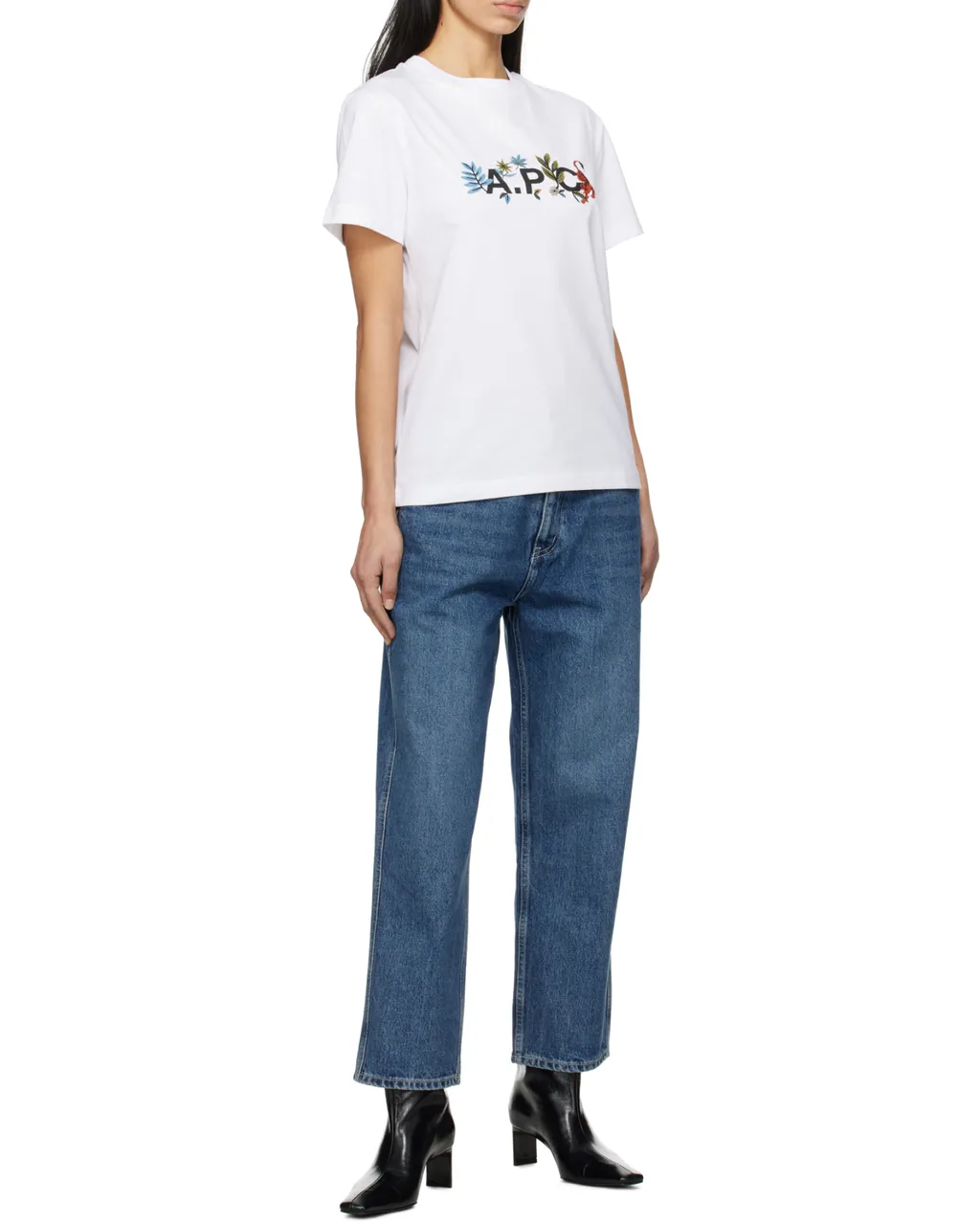 Logo Printed Crewneck T-Shirt