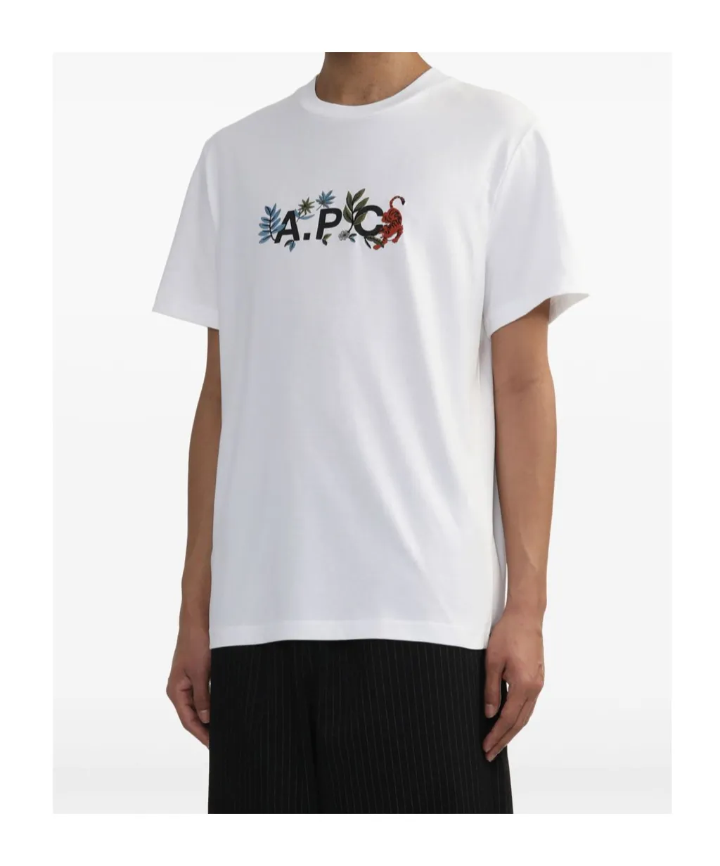 Logo Printed Crewneck T-Shirt