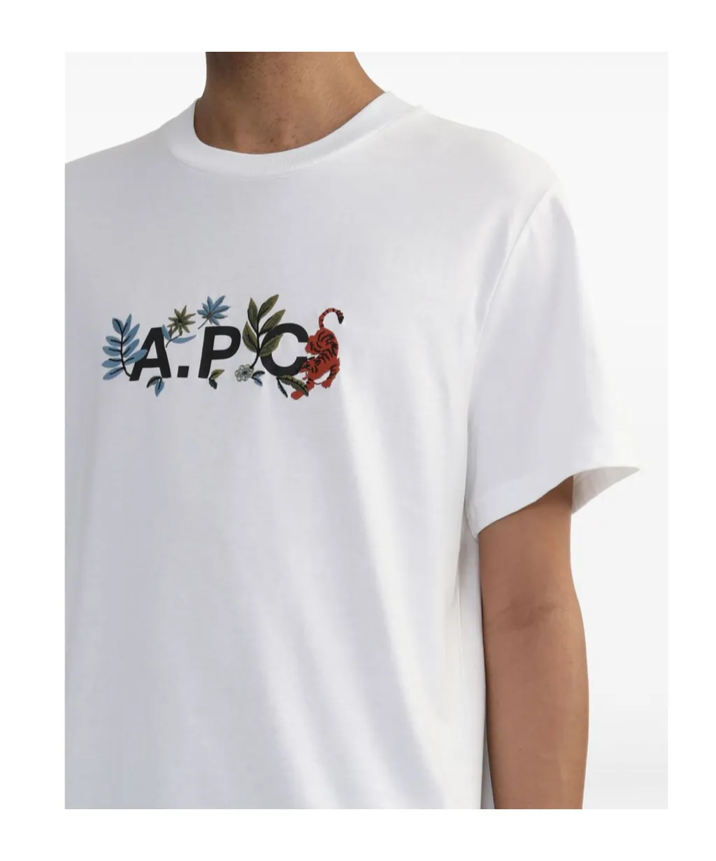 Logo Printed Crewneck T-Shirt