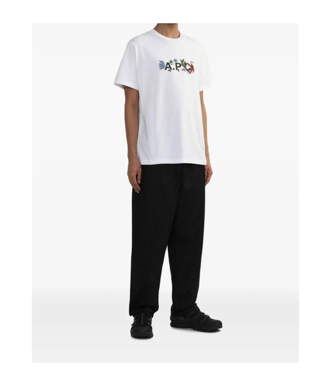 Logo Printed Crewneck T-Shirt