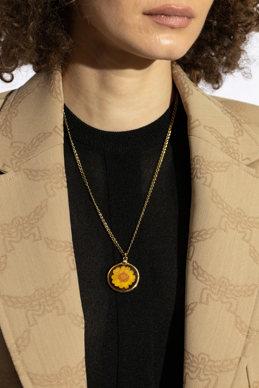 Flower Pendant Necklace