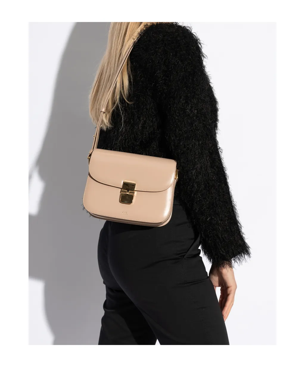Grace Logo Printed Small Shoulder Bag