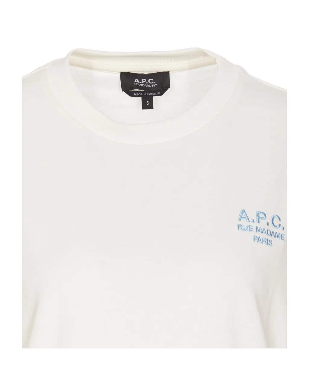 Logo Embroidered Crewneck T-Shirt