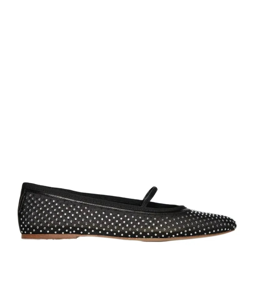 Swan Embellished Ballerinas