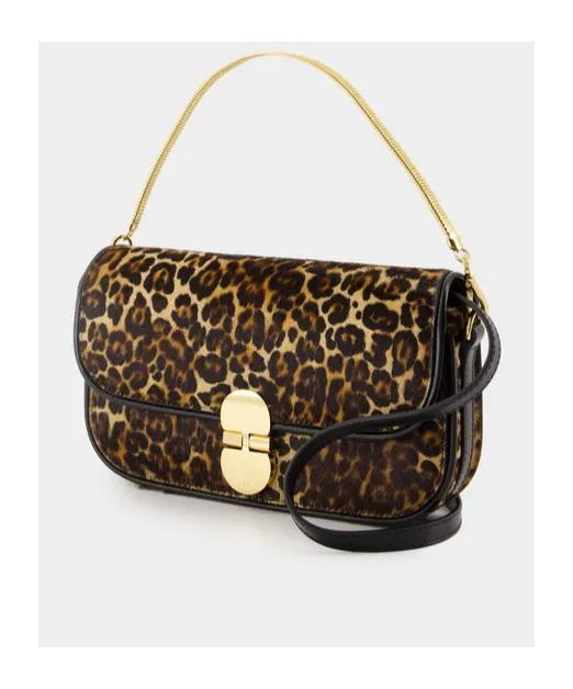 Grace Leopard Printed Clutch Bag