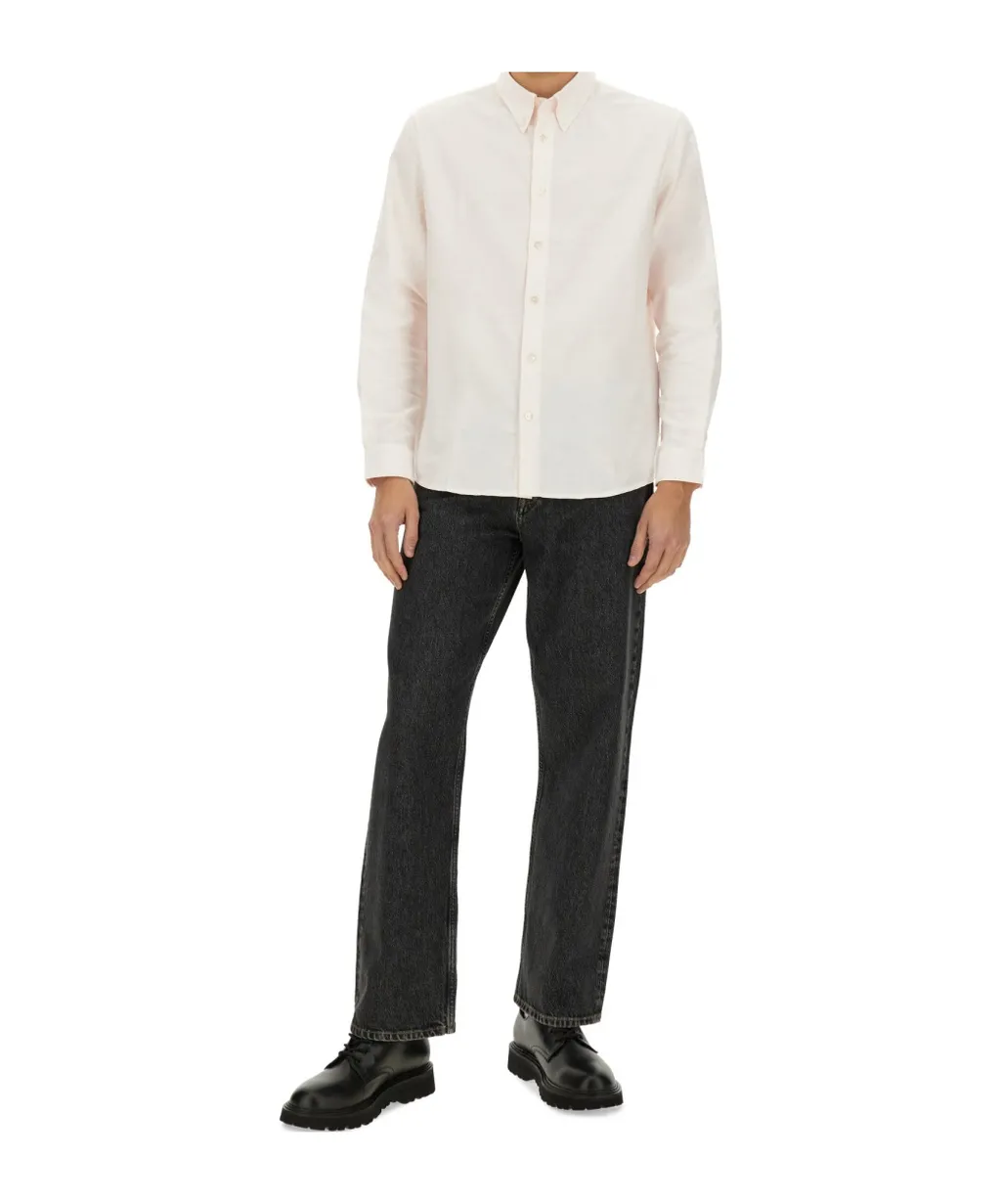 Buttoned Long-Sleeved Shirt