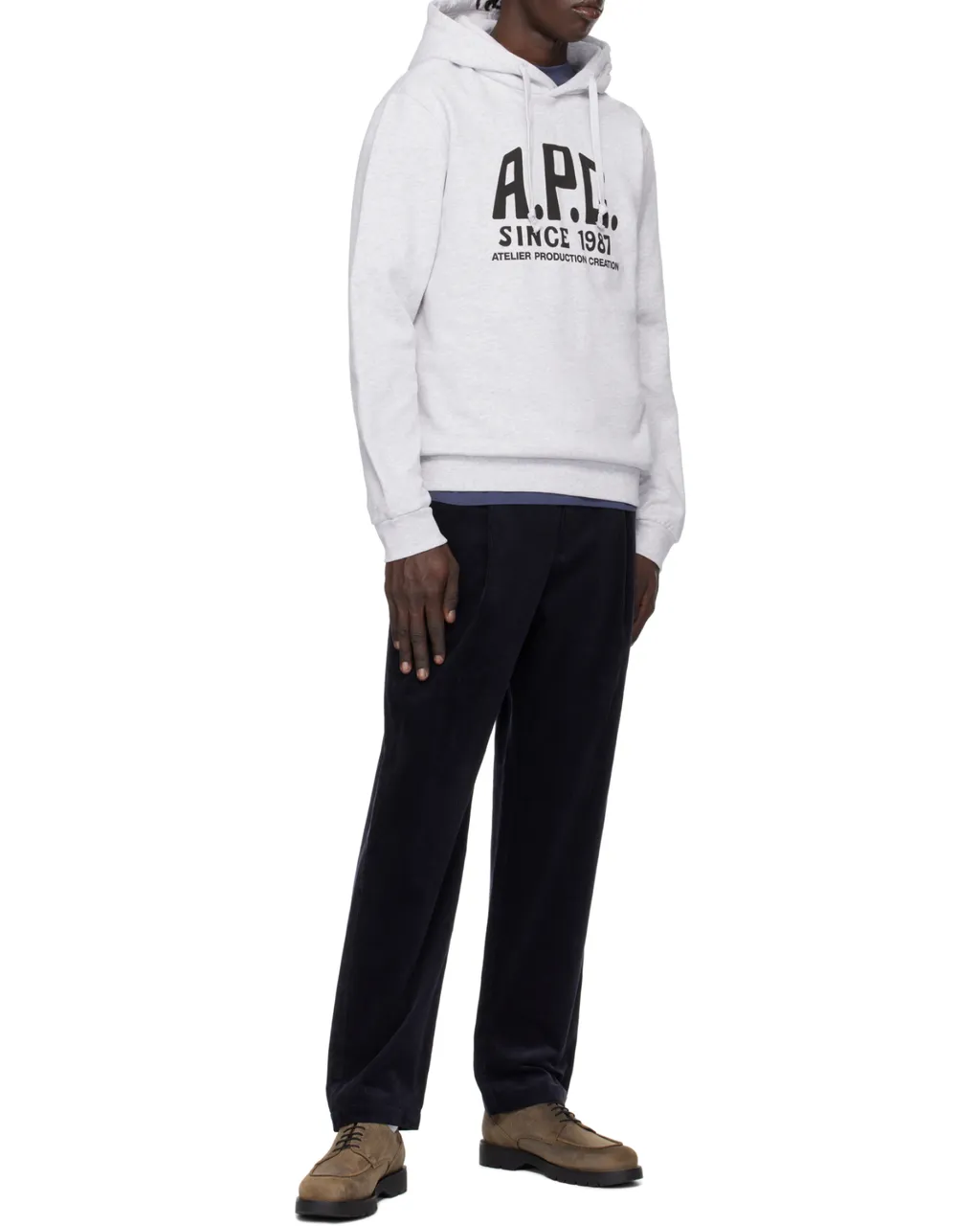 Logo Printed Drawstring Hoodie