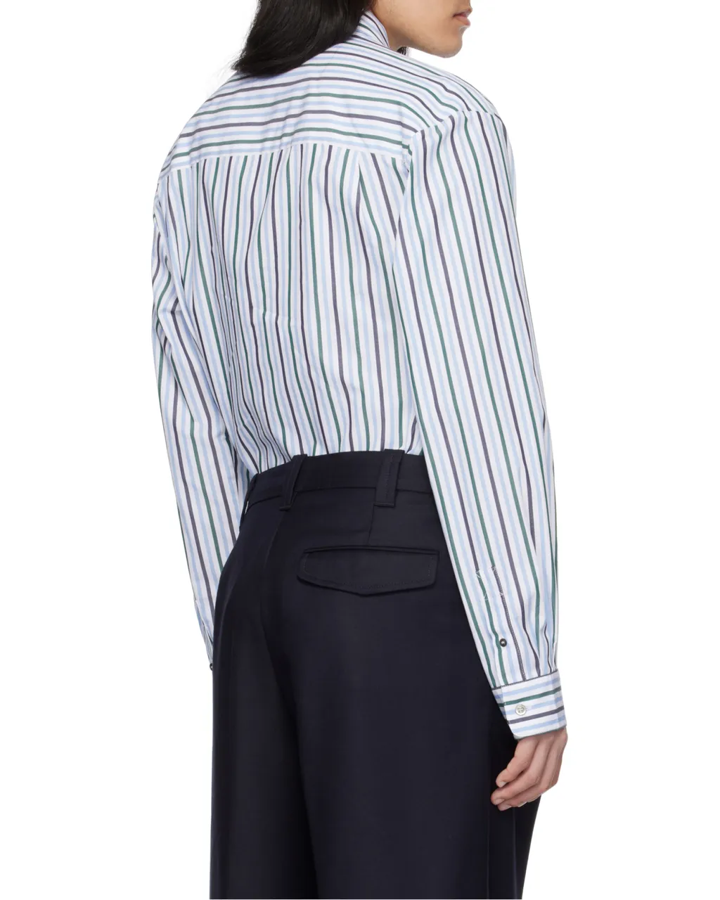 Striped Long-Sleeved Shirt