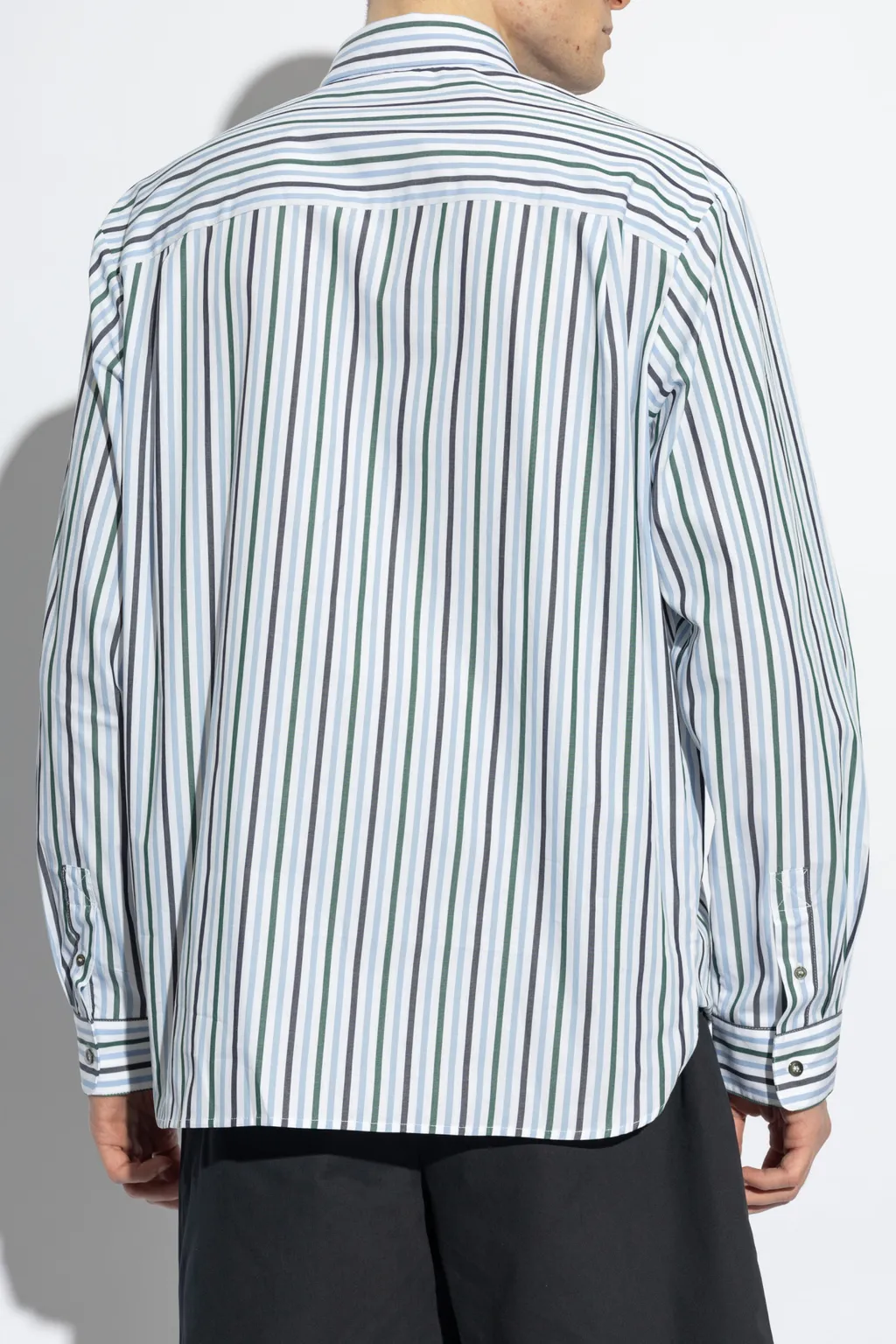 Striped Long-Sleeved Shirt