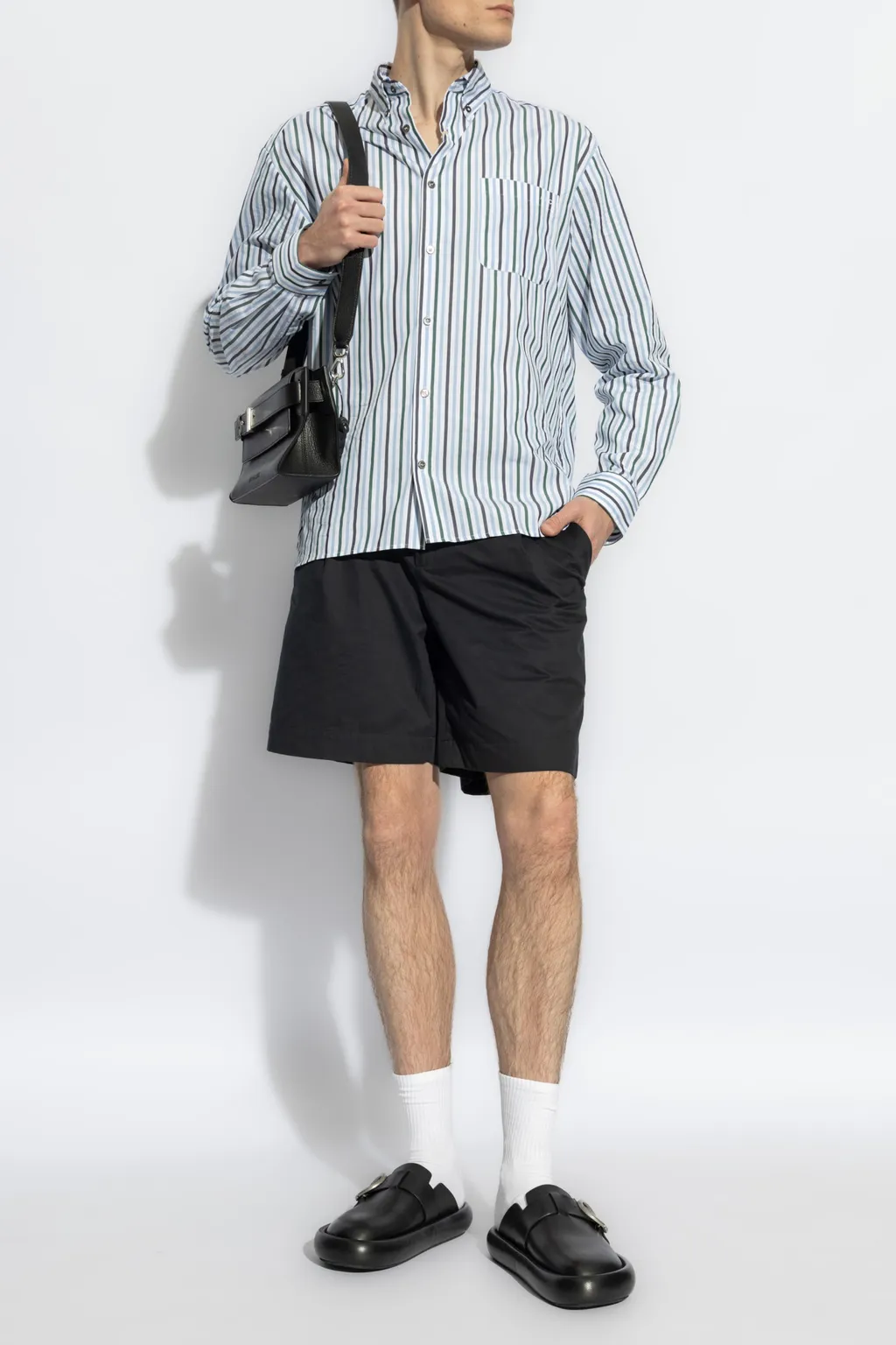 Striped Long-Sleeved Shirt