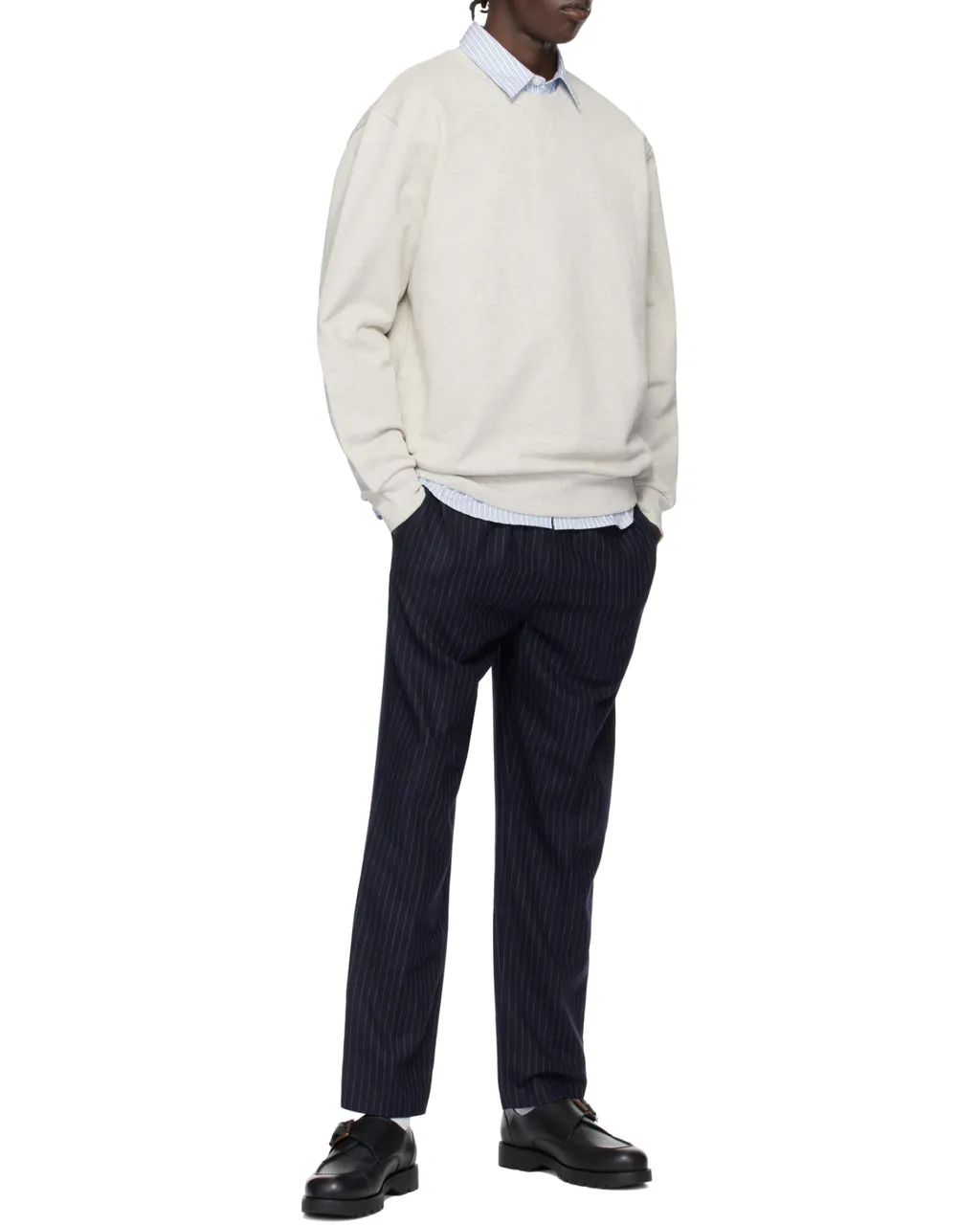 Long Sleeved Crewneck Sweatshirt