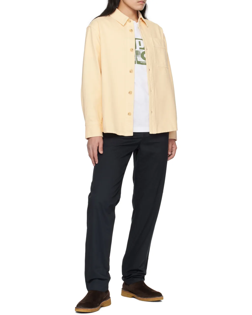 Straight Leg Tailored Trousers
