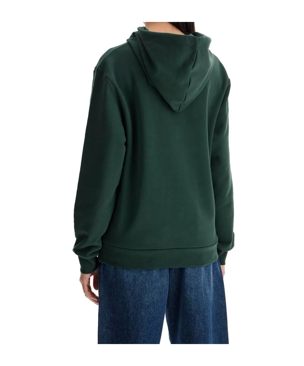 Logo Printed Drawstring Hoodie