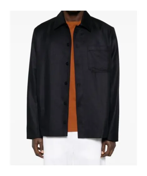Jeffray Buttoned Shirt Jacket