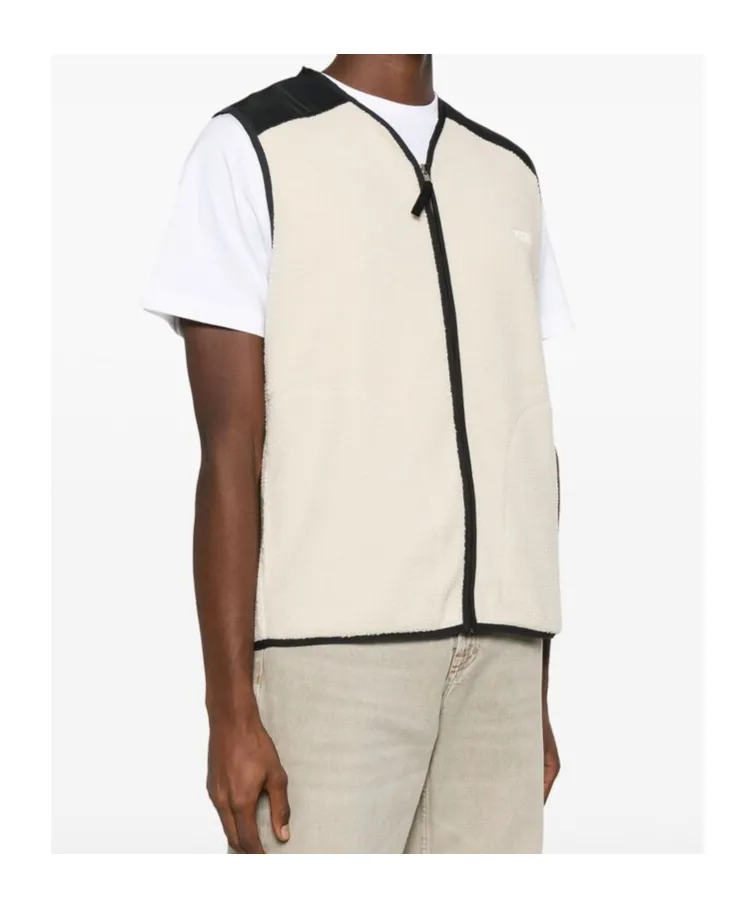Faux-Shearling Vest