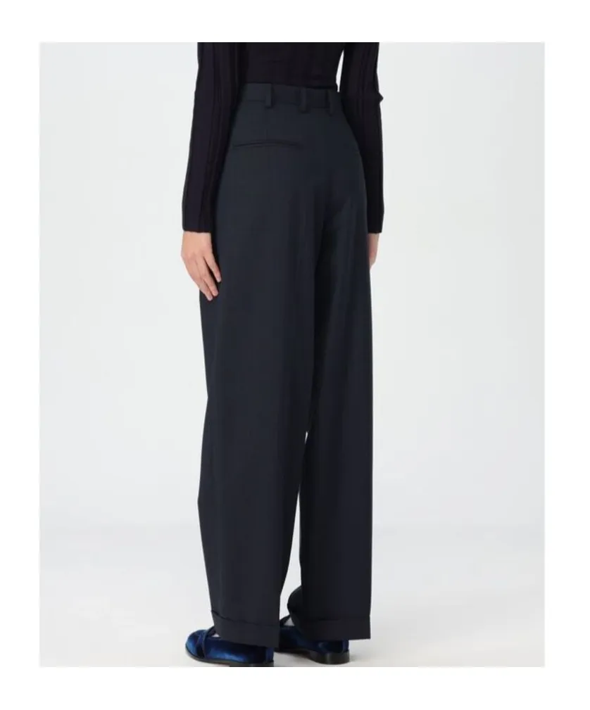 Belt-Loop Casual Pants