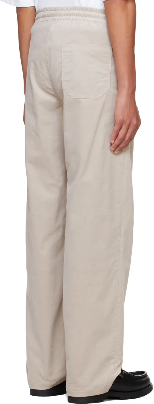 Vincent Long Drawstring Casual Pants