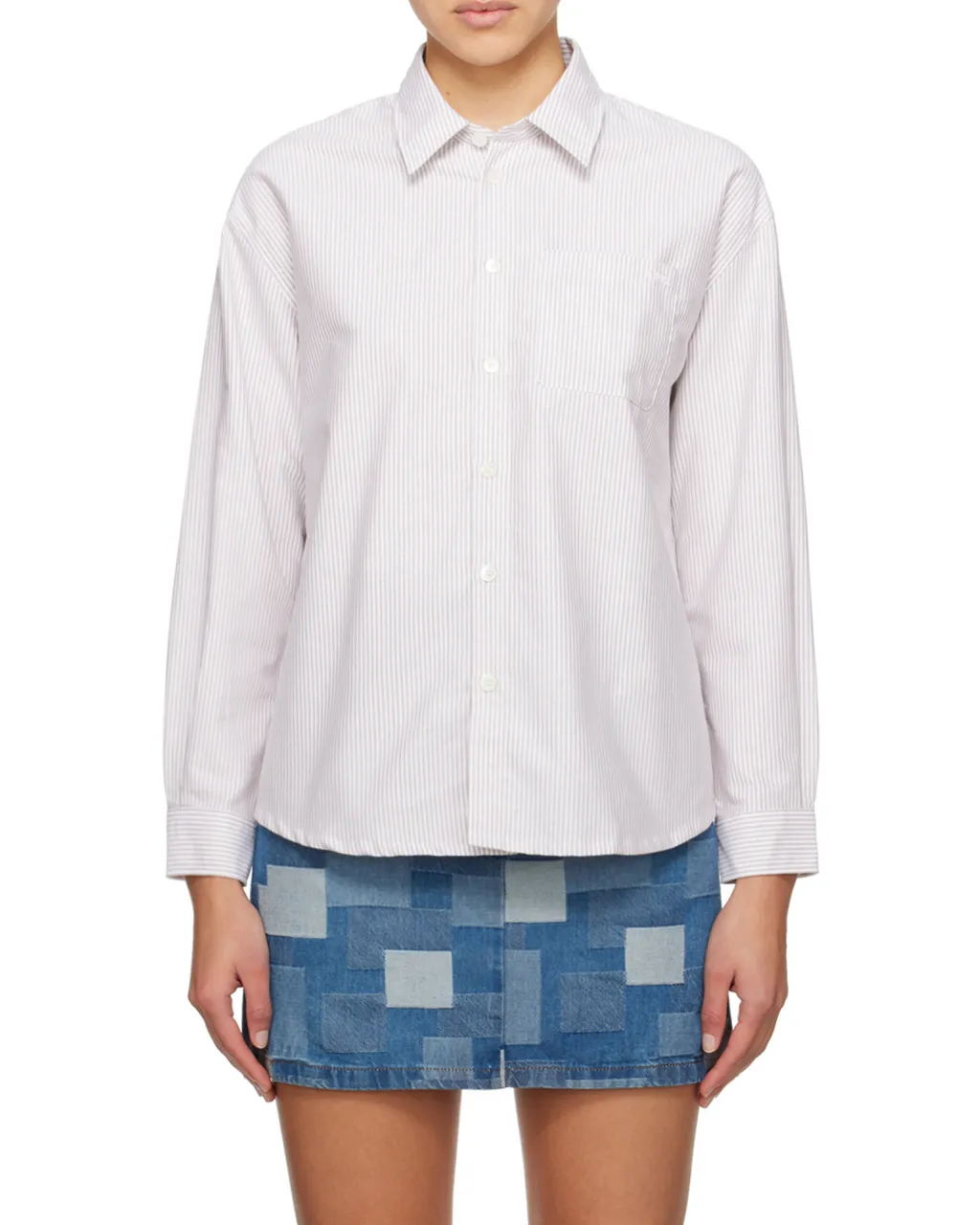 Greg Striped Long-Sleeve Shirt