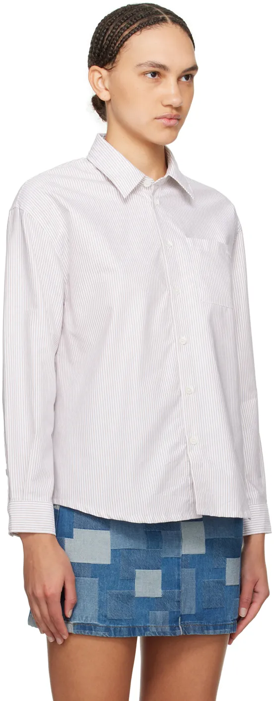 Greg Striped Long-Sleeve Shirt