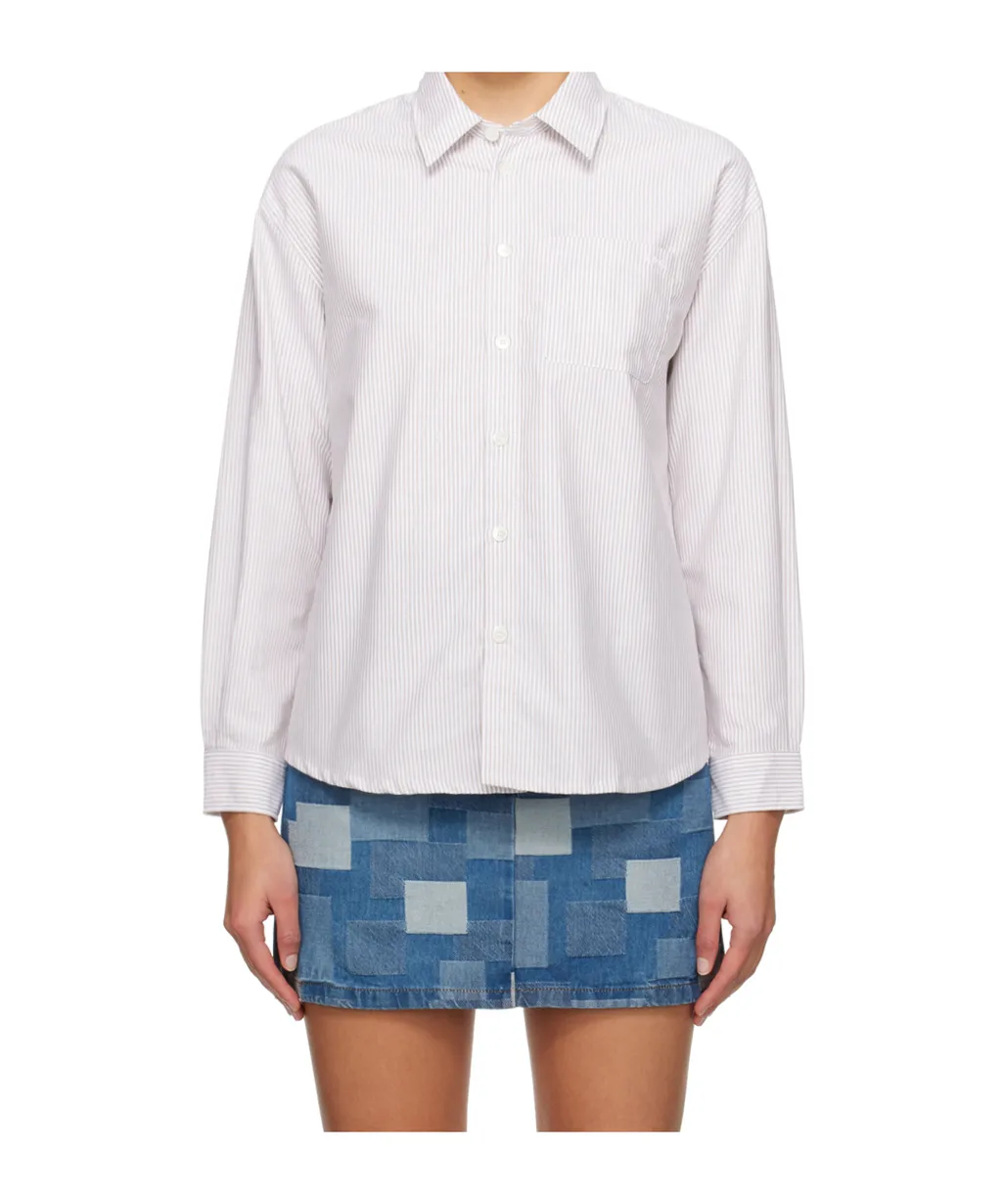 Greg Striped Long-Sleeve Shirt