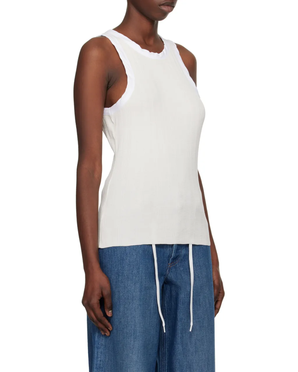 Lemaitre Ribbed-Jersey Tank Top