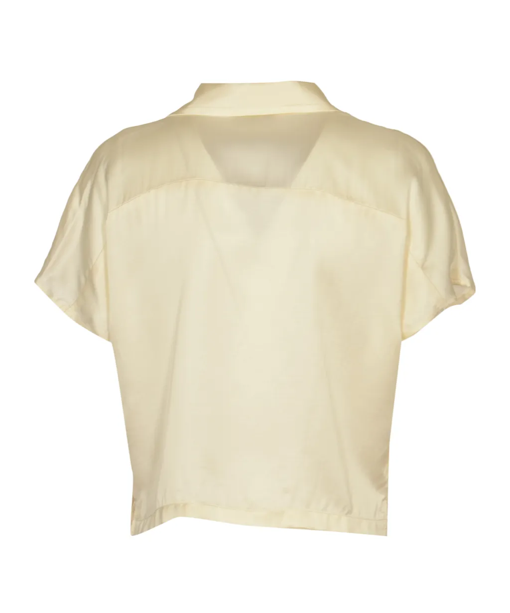 Buttoned Short-Sleeved Shirt