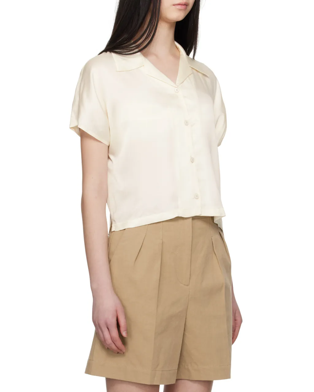 Buttoned Short-Sleeved Shirt