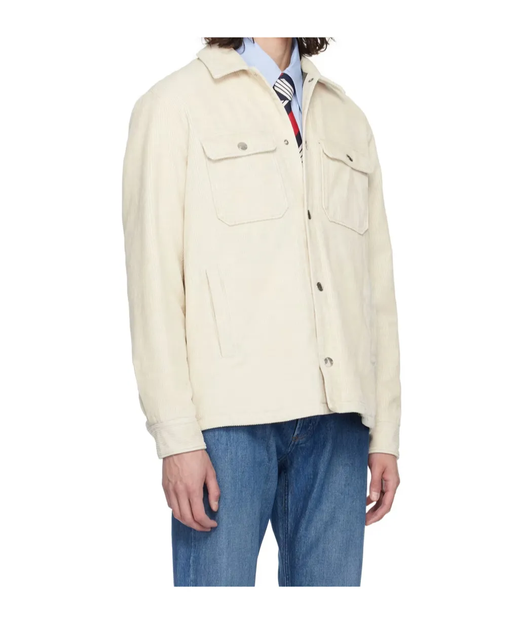 Lapel Snap Casual Jacket