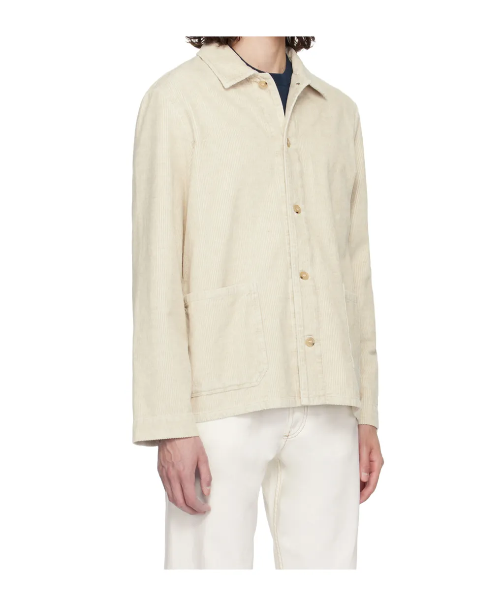 Corduroy Lapel Casual Jacket