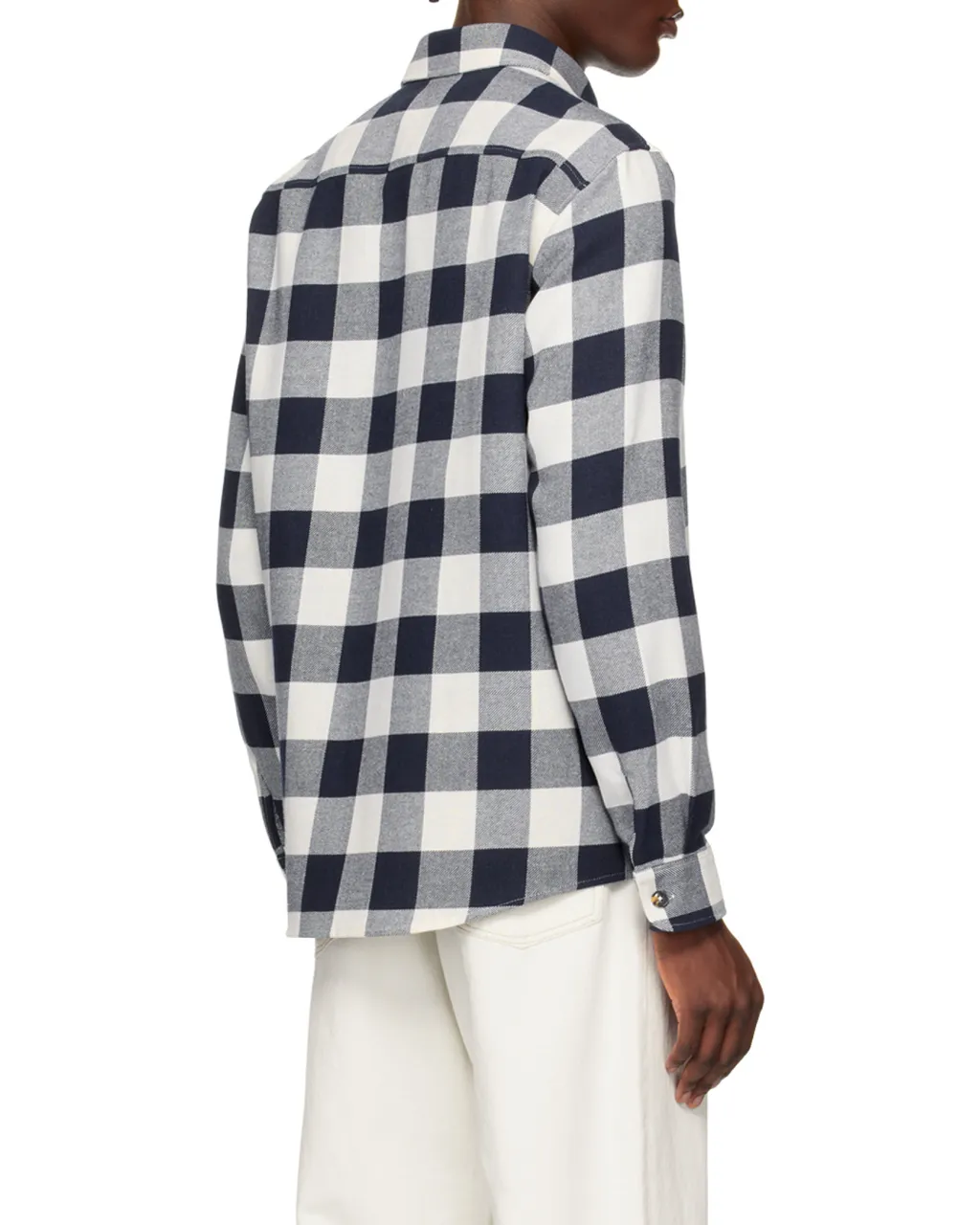 Plaid Long-Sleeved Shirt