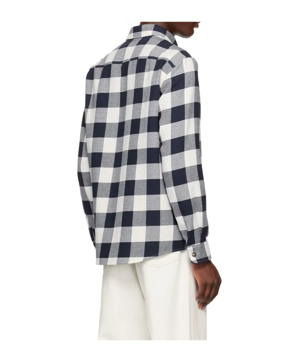 Plaid Long-Sleeved Shirt