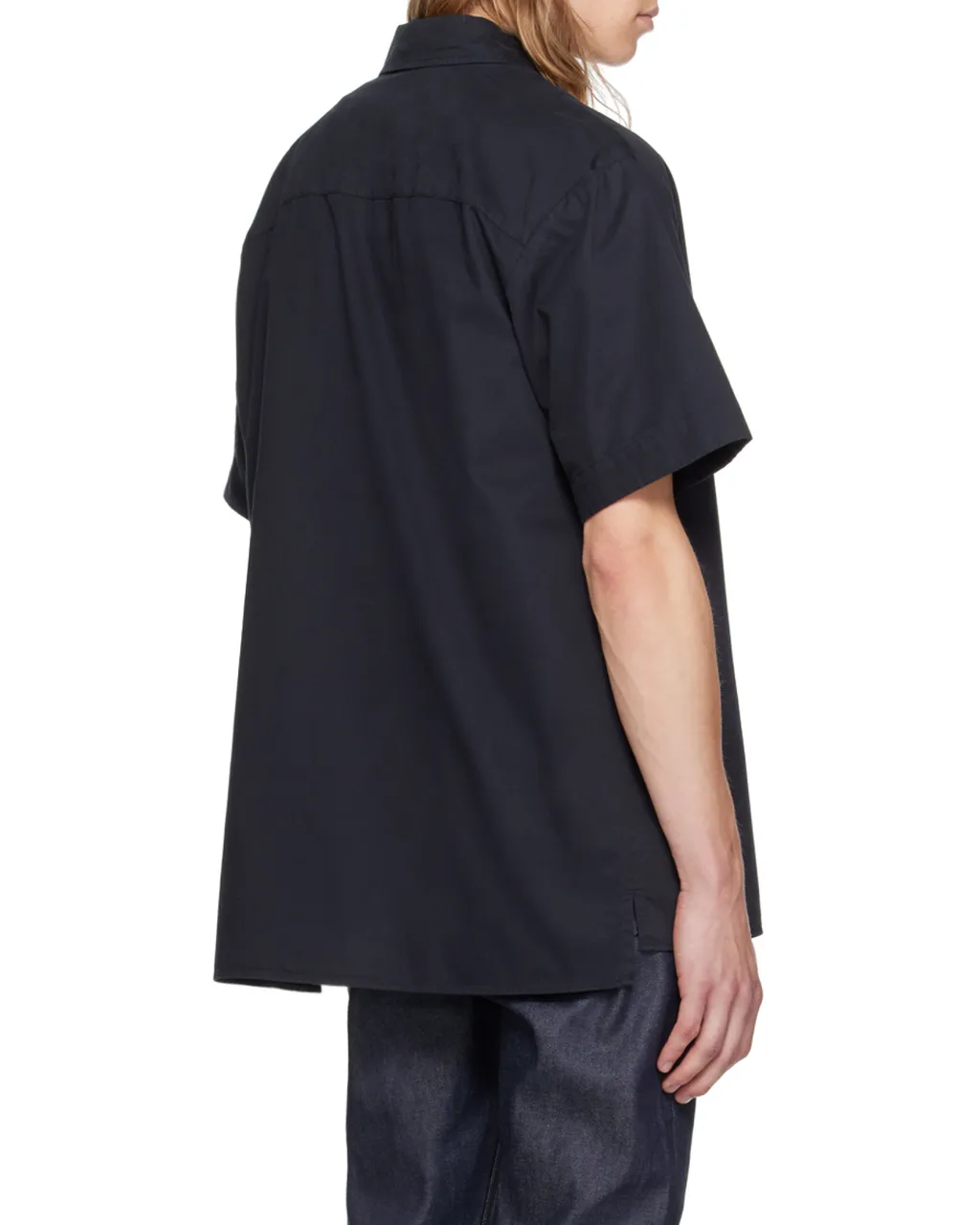 Chest Pocket Short-Sleeved Shirt
