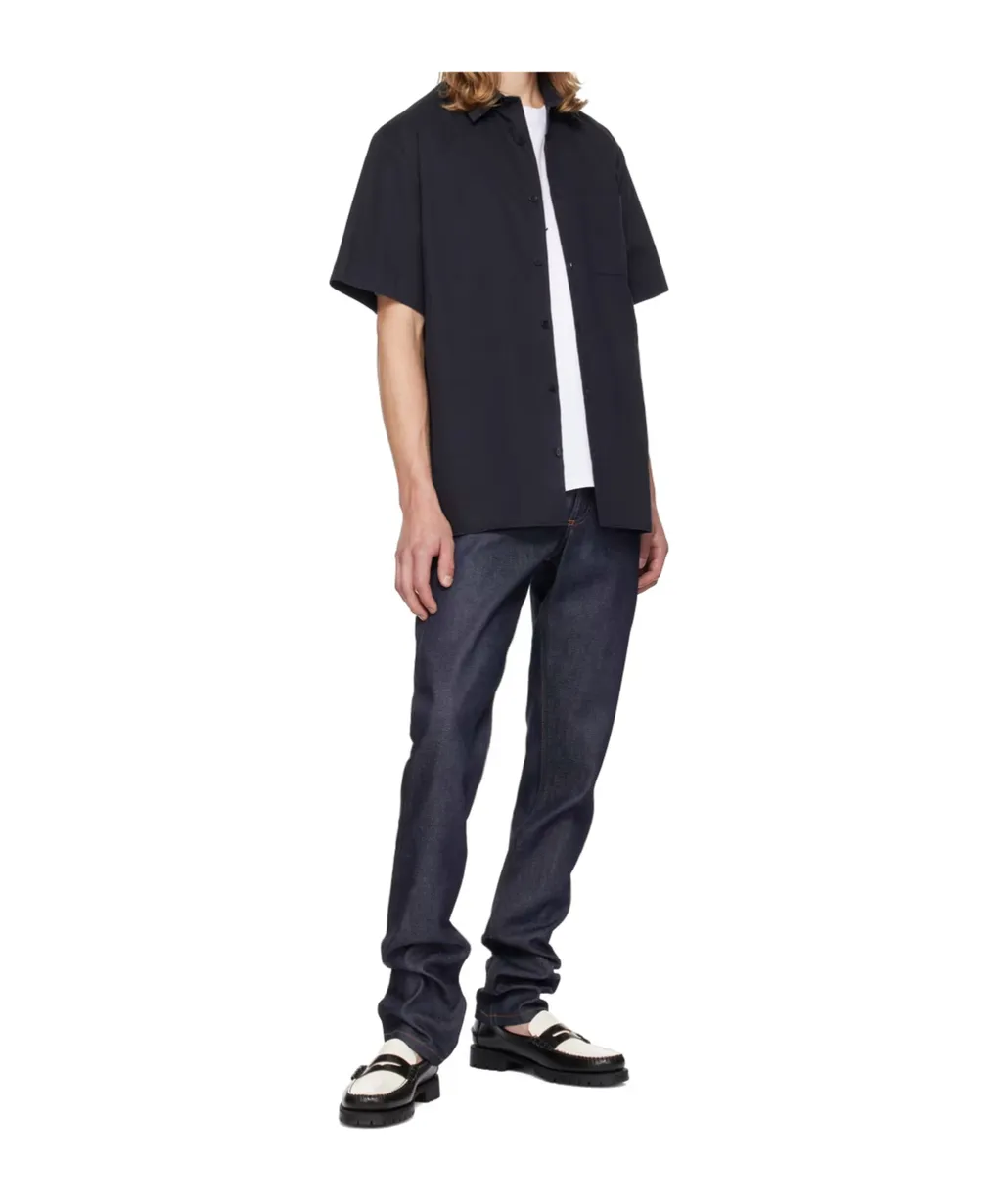 Chest Pocket Short-Sleeved Shirt