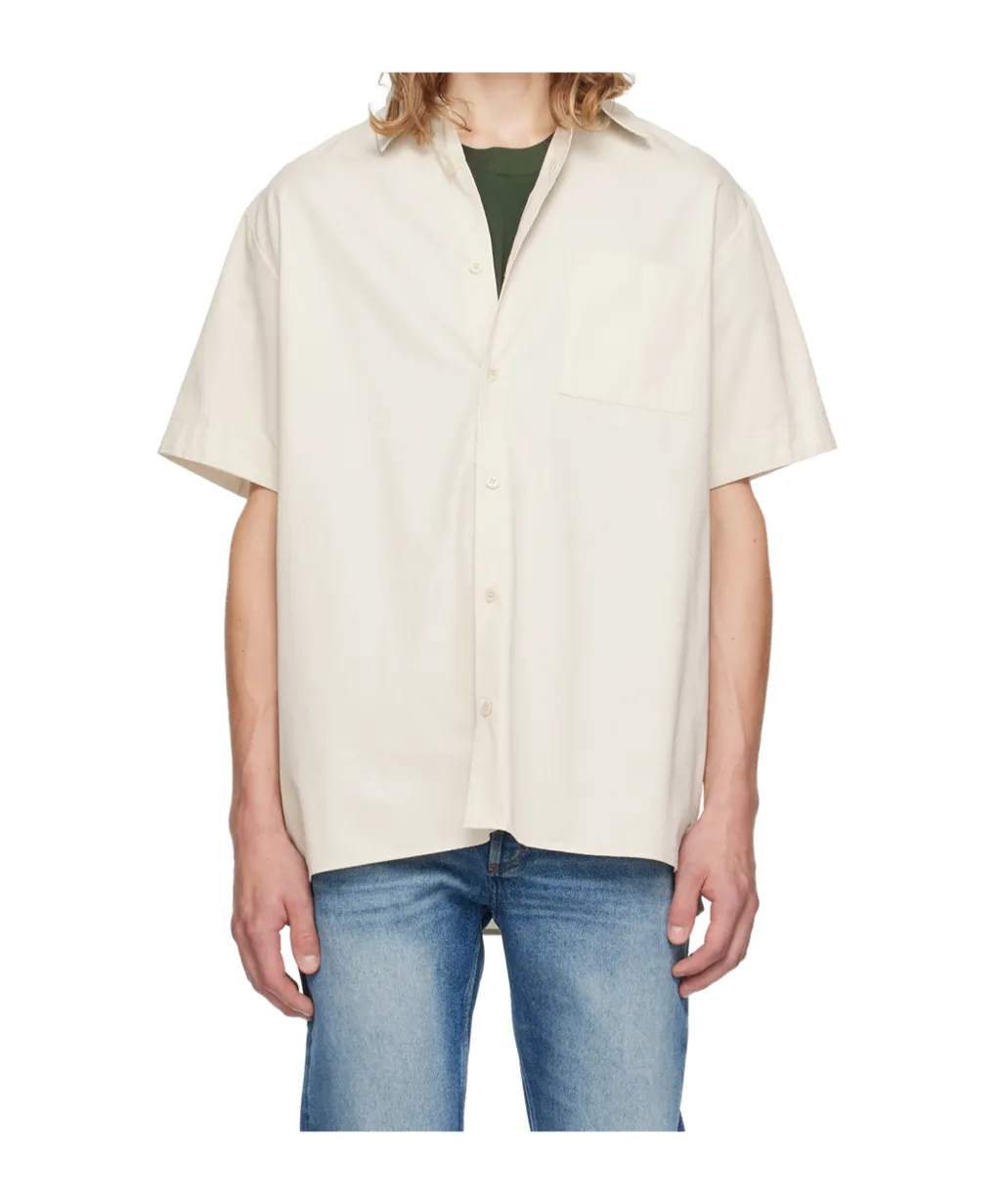 Chest Pocket Short-Sleeved Shirt