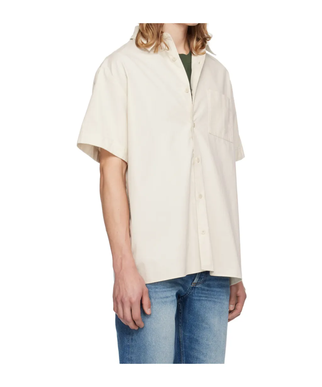 Chest Pocket Short-Sleeved Shirt