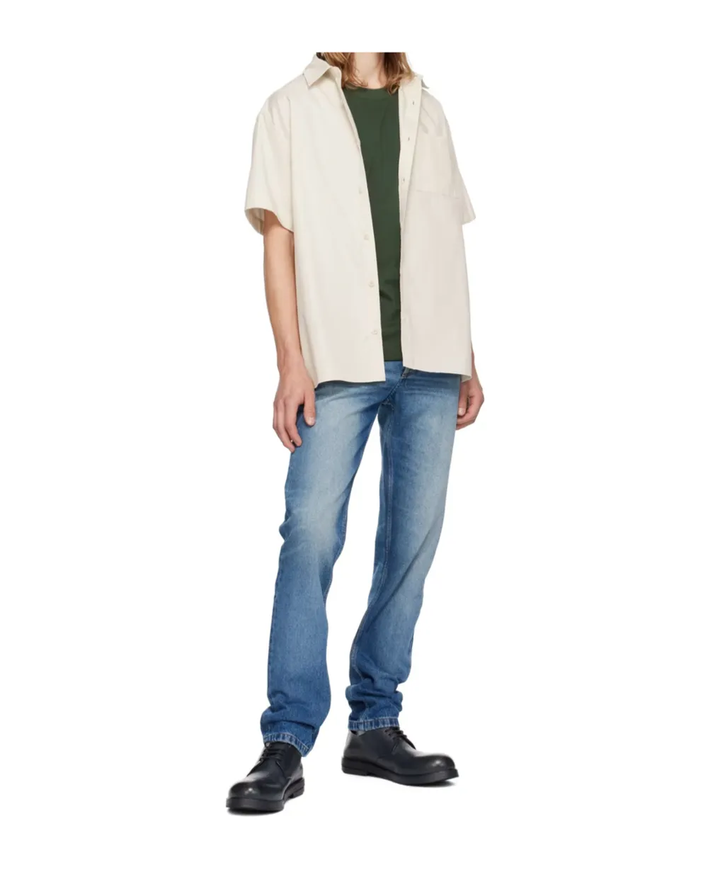 Chest Pocket Short-Sleeved Shirt
