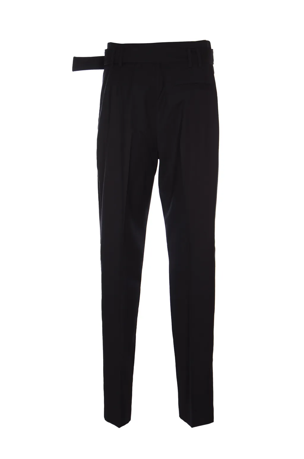 Anthea Belted Straight-Leg Trousers