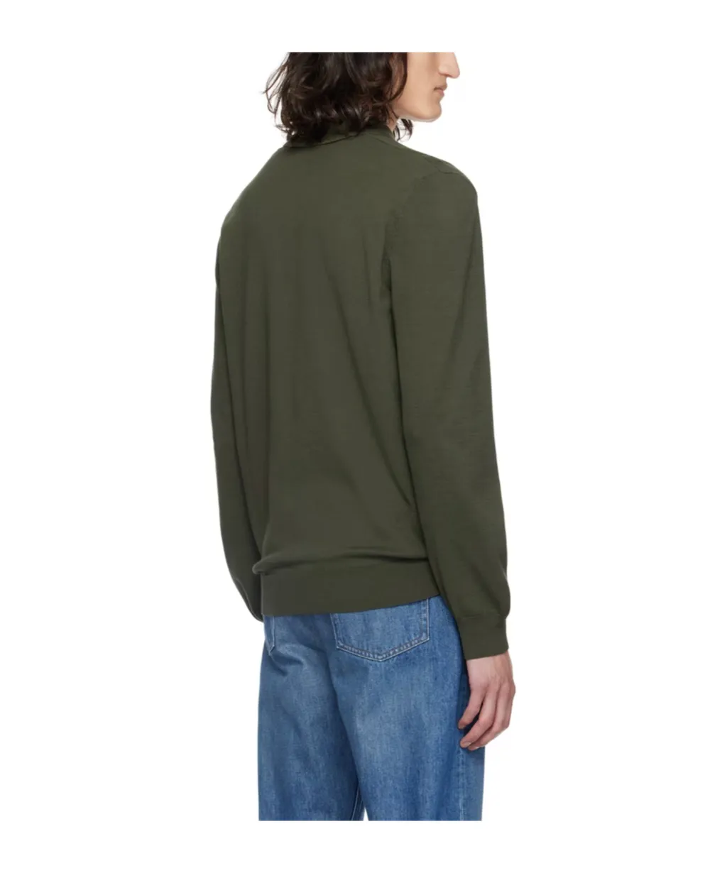 Long-Sleeved Polo Shirt
